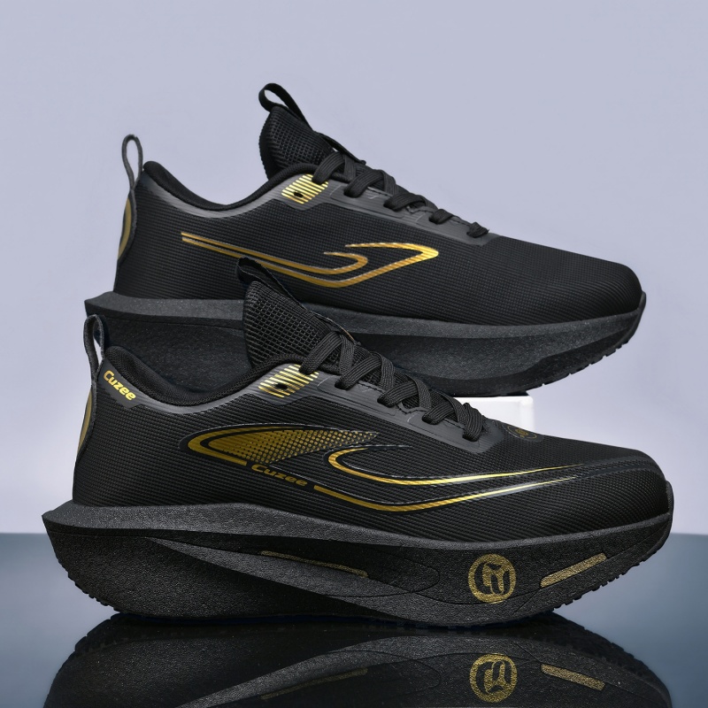 Men Running Shoes Carbon Board - Breathable Mesh Athletic Shoes review and price