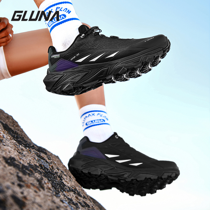 GLUNA Full Waterproof Trail Ru - Anti Slip Trail Running Sneakers review and price