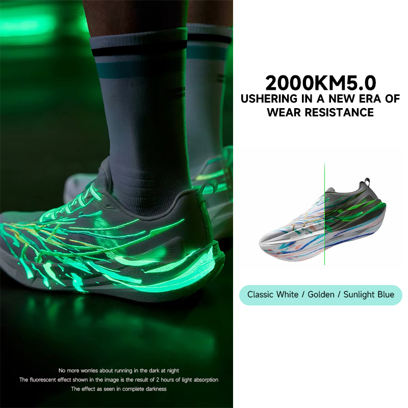XTEP 2000km 5.0 New Colors Run - Reflective Night Running Shoes review and price