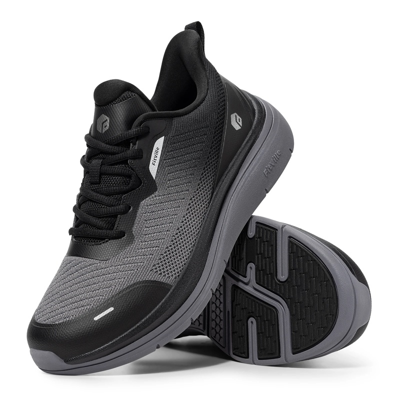 Fitville Wide Fit Walking Shoe - Breathable Mesh Athletic Shoes review and price