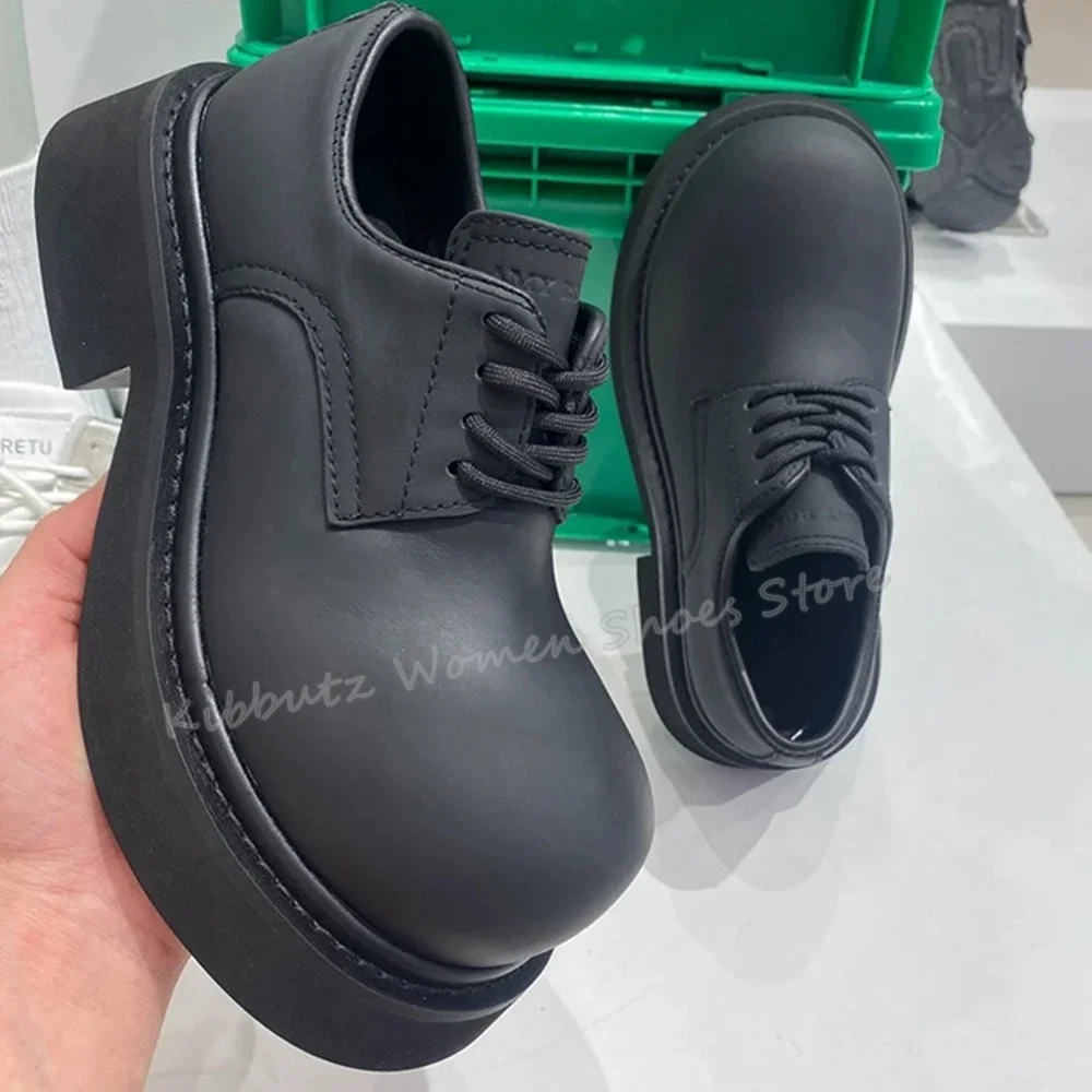Big Head Pumps Lace-Up Chunky  - Boots review and price