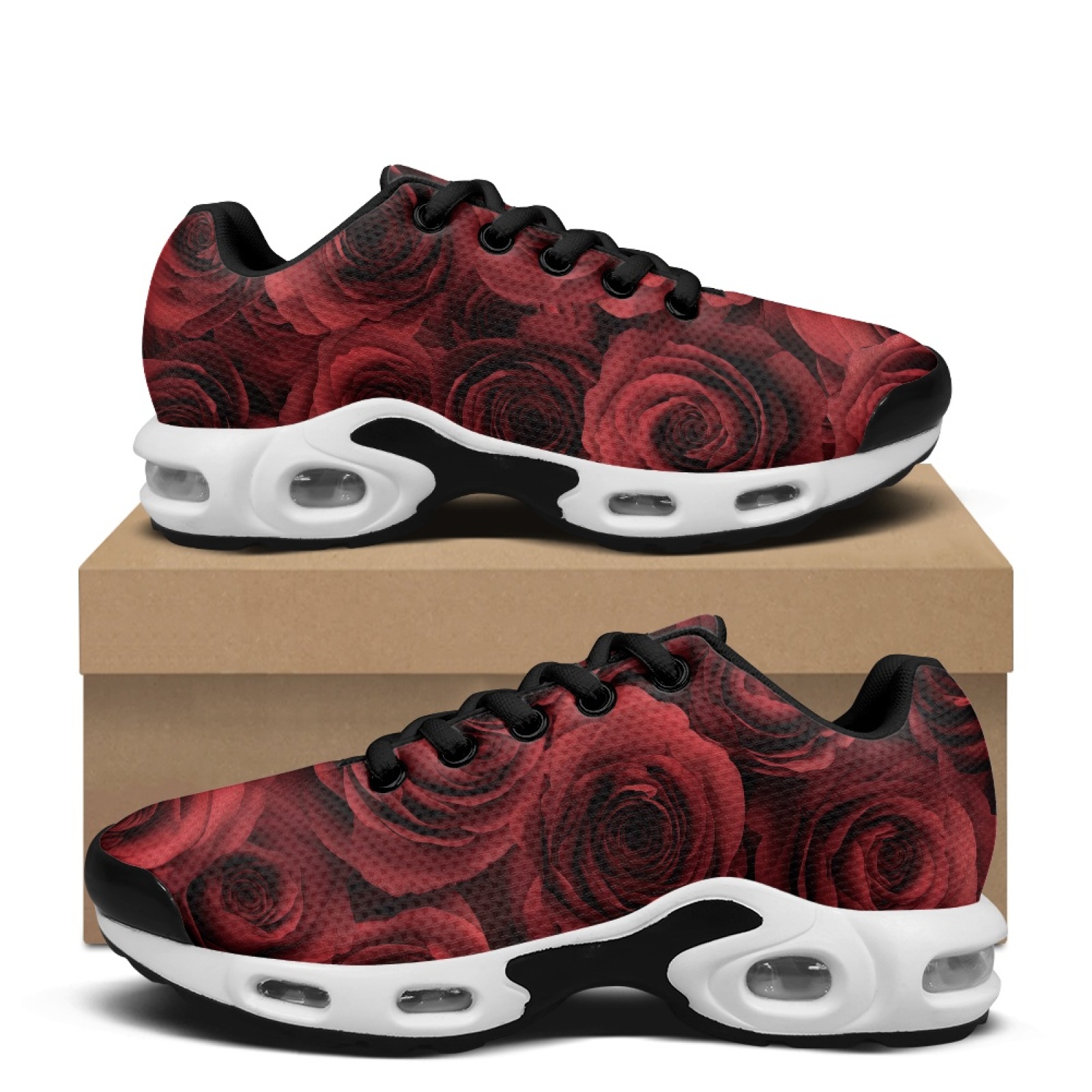 PENSTROLL Full Red Rose Air Cu - Air Cushion Jogger Shoes Men review and price